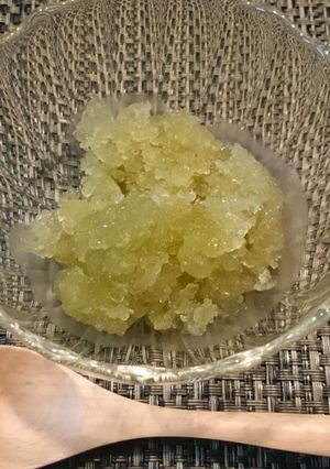 玄米茶のシャーベット-レシピのメイン写真