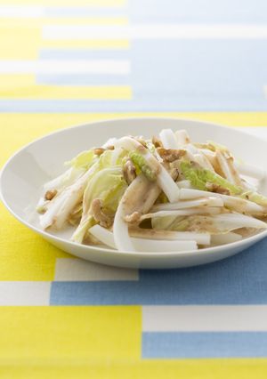 大量消費♡生白菜のシャキシャキサラダ-レシピのメイン写真