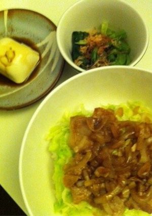 簡単！旨い！スタミナ豚バラ丼-レシピのメイン写真