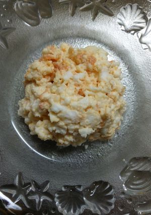 鮭フレークと白はんぺんでフワ☆マヨサラダ-レシピのメイン写真