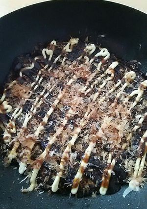 余った汁deリメイクお好み焼き-レシピのメイン写真