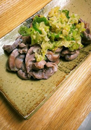 【家呑み】砂肝のネギまみれ-レシピのメイン写真