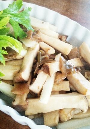 あっさりザーサイエリンギ、セロリの炒め物-レシピのメイン写真