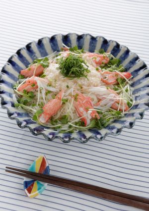 香り箱ぶっかけそうめん　梅風味-レシピのメイン写真