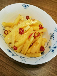 じゃがいもだけ!オトナのキンピラ-レシピのメイン写真