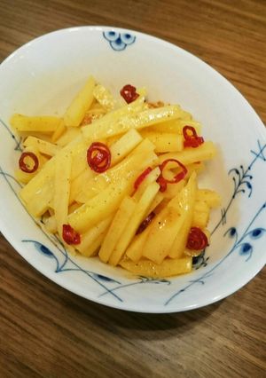 じゃがいもだけ！オトナのキンピラ-レシピのメイン写真