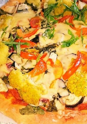 本格ピザ♪早めのランチ#カフェ気分～#-レシピのメイン写真