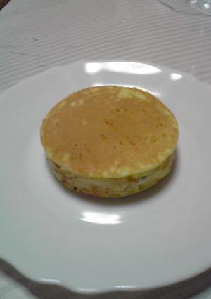 ヨーグルト風味チーズどら焼き-レシピのメイン写真