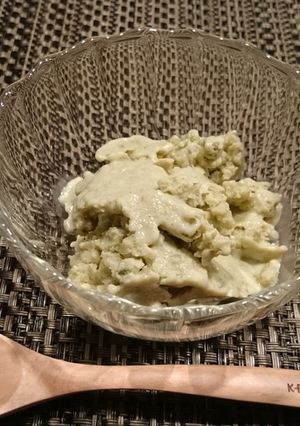 玄米茶の豆腐アイス-レシピのメイン写真