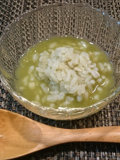 玄米茶の冷やし粥-レシピのメイン写真