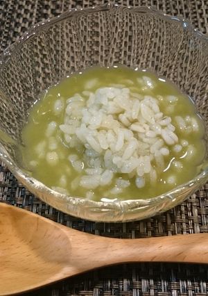 玄米茶の冷やし粥-レシピのメイン写真