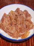 簡単な調味料による吉野家牛丼の再現レシピ
