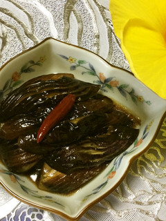 鷹の爪を入れて♡一味違う茄子の甘辛煮-レシピのメイン写真