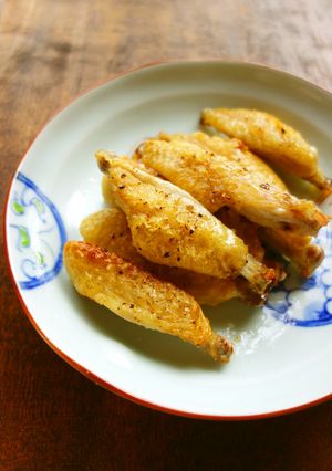 パリパリしっとり♪手羽中の塩胡椒焼き-レシピのメイン写真