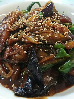 赤味噌で♪茄子の味噌炒め-レシピのメイン写真