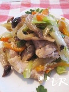 鶏ももの中華炒め~♪♪-レシピのメイン写真