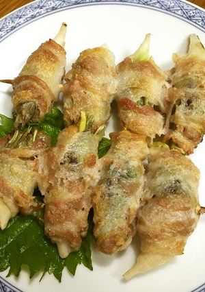 みょうがの肉巻き串焼き-レシピのメイン写真