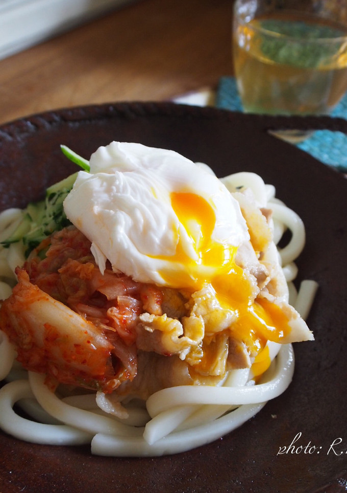 とっても簡単☆豚キムチうどん-レシピのメイン写真