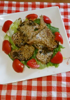 鰹の胡麻焼き-レシピのメイン写真