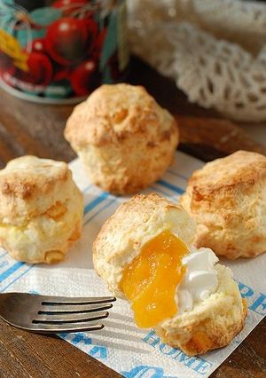 オレンジとクリームチーズのスコーン-レシピのメイン写真
