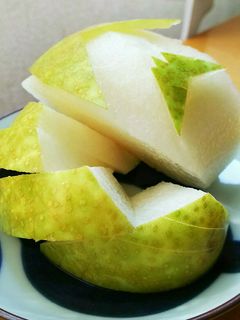 旬を丸ごと∮皮ごと梨-レシピのメイン写真