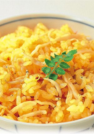 ミッキャロのじゃこ入りご飯-レシピのメイン写真