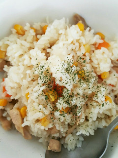 残りご飯で簡単ピラフ簡単ランチ-レシピのメイン写真