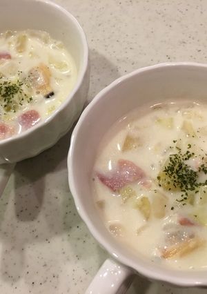 優しい味のクラムチャウダー-レシピのメイン写真