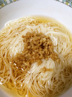 超簡単!体も温まる酢生姜そうめん-レシピのメイン写真