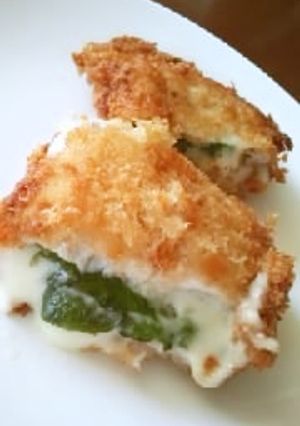 大葉とチーズのはさみ揚げ・ダレノガレ明美-レシピのメイン写真
