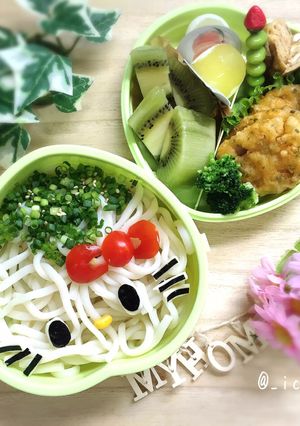 麺弁当！キティちゃん-レシピのメイン写真