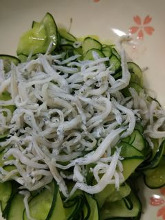 きゅうりとしらすの和え物-レシピのメイン写真