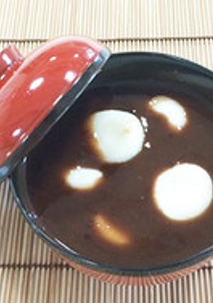 白玉　プルーン汁粉-レシピのメイン写真