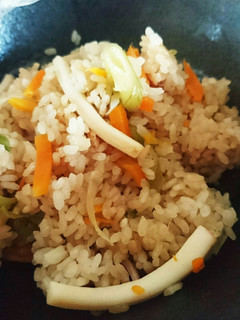 いかと生姜の炊き込みご飯-レシピのメイン写真