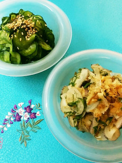 大葉と夏野菜の塩揉み-レシピのメイン写真