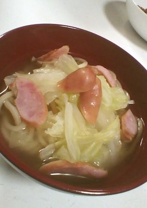 キャベツとウインナーの中華そば-レシピのメイン写真