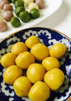 意外にいける! カレー白玉-レシピのメイン写真