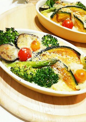 お野菜いっぱい♪カラフル☆グラタン-レシピのメイン写真