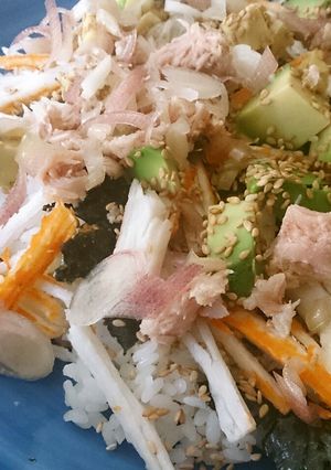 ミョウガで夏のちらし寿司-レシピのメイン写真