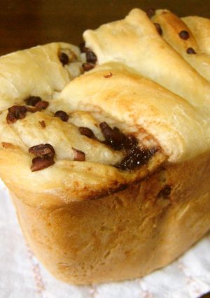 HBで焼くあんこ食パン♪-レシピのメイン写真