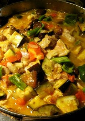 旬の夏野菜をたっぷり使ったおいしいカレー-レシピのメイン写真