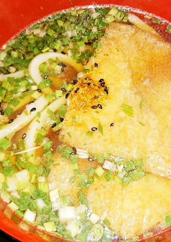 きつねうどんのお揚げさん-レシピのメイン写真