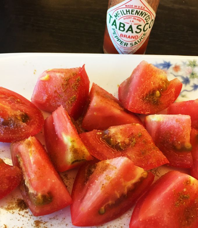 真夏の夜に☆簡単スパイシー冷やしトマト！ by ブンチョスキー