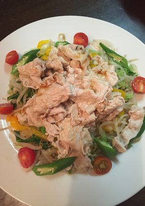 夏野菜冷しゃぶ-レシピのメイン写真
