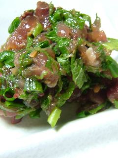 鰹で作っちゃおう!なめろう★-レシピのメイン写真