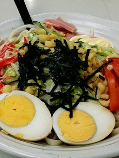 冷やしサラダうどん-レシピのメイン写真