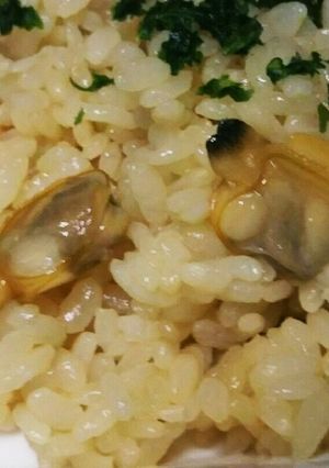 あさりのガーリック醤油ライス♪-レシピのメイン写真