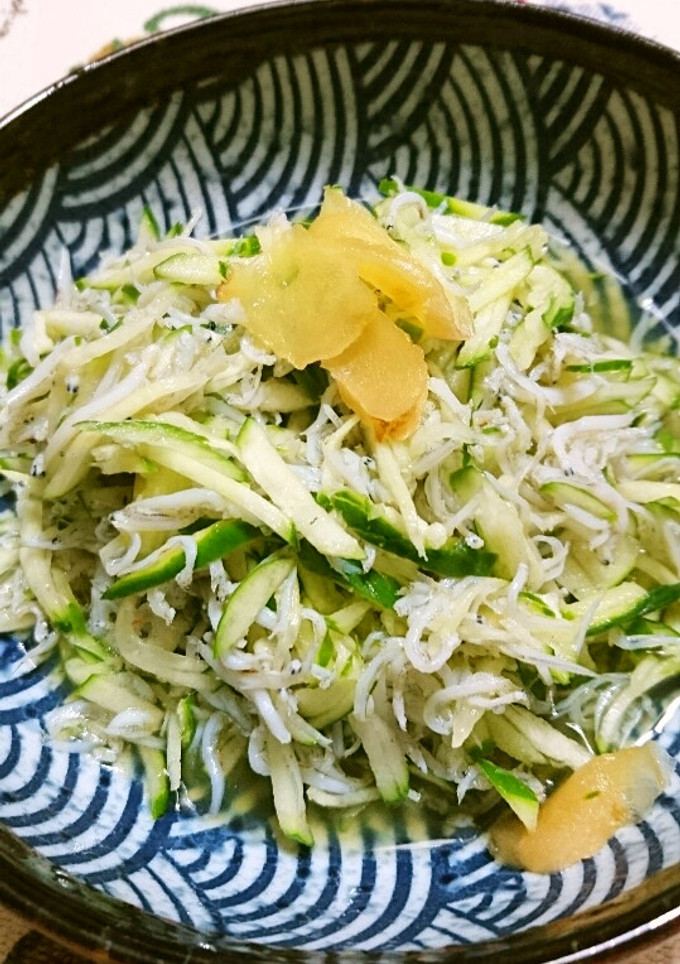 釜揚げしらすの酢の物-レシピのメイン写真