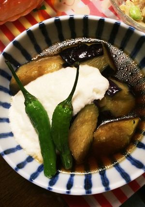 旬！揚げ出し茄子のとろろかけ-レシピのメイン写真