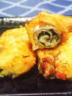 大葉×チーズの肉巻きふんわり豆腐揚げ✨-レシピのメイン写真